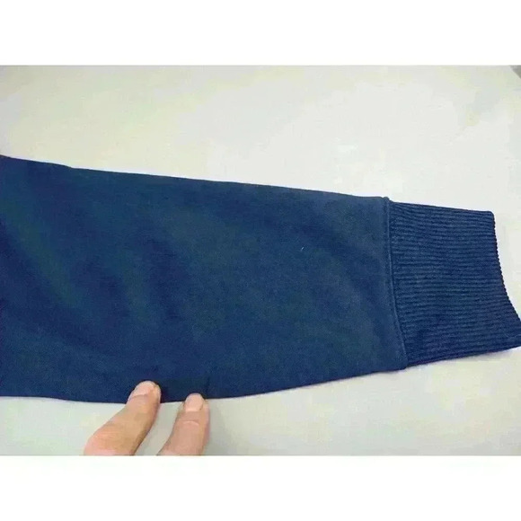 Adidas USA Soccer Hoodie Sweatershirt Pullover Long Sleeve Size M Blue - Picture 9 of 9